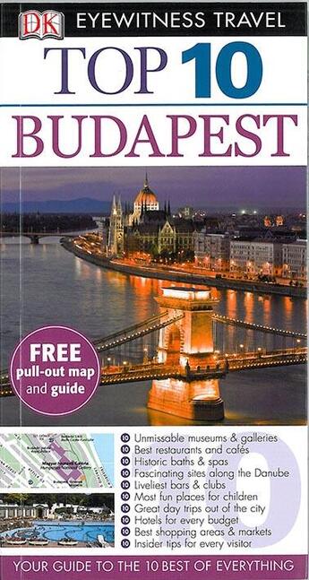 Couverture du livre « TOP 10 ; BUDAPEST » de  aux éditions Dorling Kindersley