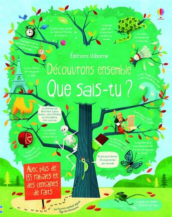 Couverture du livre « Découvrons ensemble ; que sais-tu ? » de James Maclaine aux éditions Usborne