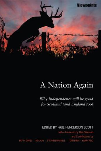 Couverture du livre « A Nation Again » de Paul Henderson Scott aux éditions Luath Press Ltd