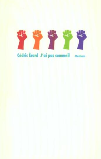 Couverture du livre « J'ai pas sommeil » de Erard Cedric aux éditions Ecole Des Loisirs