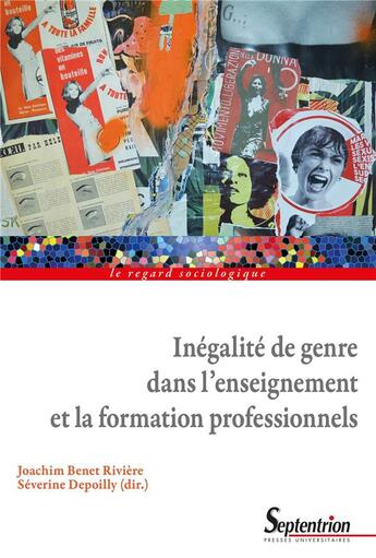 Couverture du livre « Inégalité de genre dans l'enseignement et la formation professionnels » de Severine Depoilly et Joachim Benet aux éditions Pu Du Septentrion