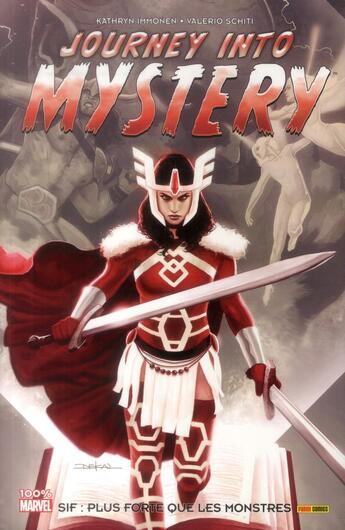 Couverture du livre « Journey into mystery t.1 Sif : plus forte que les monstres » de Kathryn Immonen et Valerio Schiti aux éditions Panini