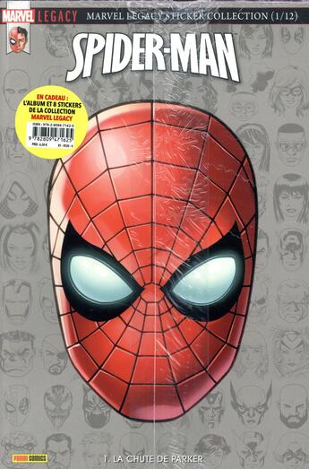 Couverture du livre « Marvel Legacy ; Spider-Man n.1 ; la chute de Parker » de Dan Slott aux éditions Panini Comics Fascicules