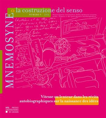 Couverture du livre « Mnemosyne o la costruzione del senso 9/2016 » de  aux éditions Pu De Louvain