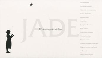 Couverture du livre « 20e anniversaire de Jade » de Francois Garagnon aux éditions Monte Cristo