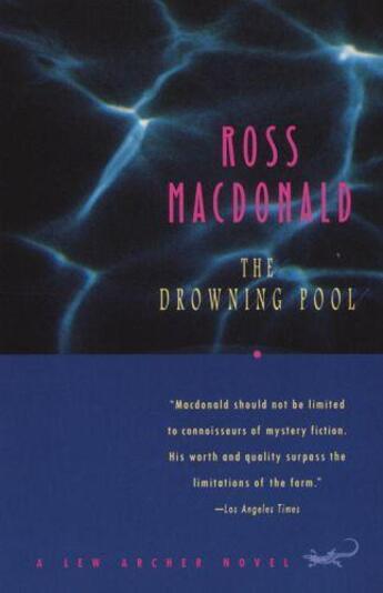 Couverture du livre « The Drowning Pool » de Ross Macdonald aux éditions Adult Pbs