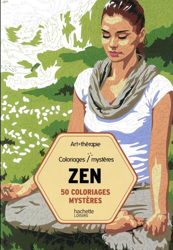 Couverture du livre « 50 coloriages mystères zen » de Limare Antoine aux éditions Hachette Pratique