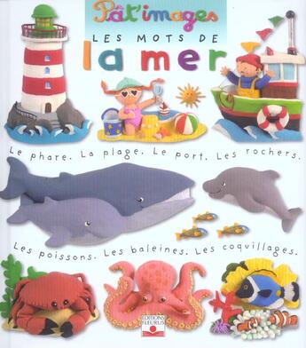 Couverture du livre « Les mots de la mer » de Emilie Beaumont et Christelle Mekdjian aux éditions Fleurus