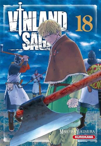 Couverture du livre « Vinland saga Tome 18 » de Makoto Yukimura aux éditions Kurokawa