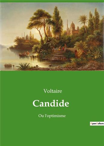 Couverture du livre « Candide - ou l'optimisme » de  aux éditions Culturea