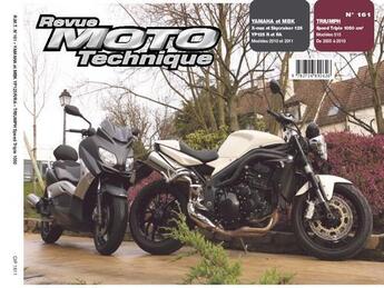 Couverture du livre « Rmt 161 yam yp125r xmax/mbk skycruiser 125+triumph » de Etai aux éditions Etai