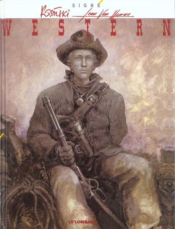 Couverture du livre « Signe - western » de Van Hamme/Rosinski aux éditions Lombard