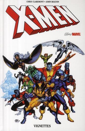 Couverture du livre « X-Men ; vignettes » de Chris Claremont aux éditions Panini