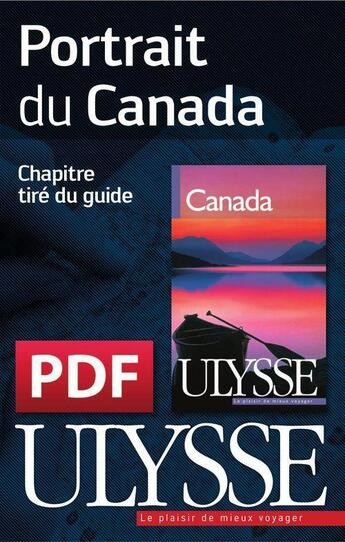 Couverture du livre « Portrait du Canada » de  aux éditions Ulysse