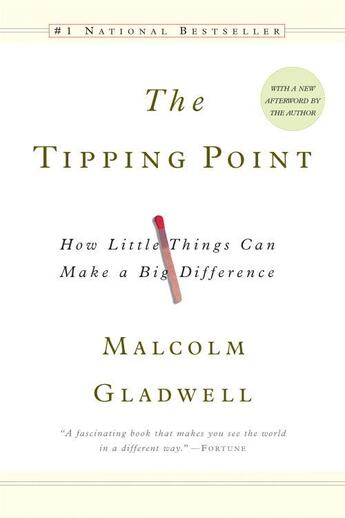 Couverture du livre « The tipping point » de Malcolm Gladwell aux éditions Back Bay Books