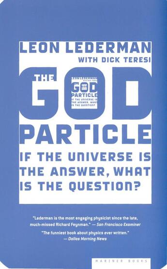 Couverture du livre « The God Particle » de Teresi Dick aux éditions Houghton Mifflin Harcourt