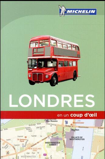 Couverture du livre « EN UN COUP D'OEIL ; Londres » de Collectif Michelin aux éditions Michelin