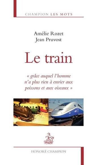 Couverture du livre « Le train ; 