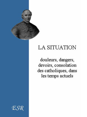 Couverture du livre « La situation: douleurs, dangers, devoirs, consolation des catholiques, dans les temps actuels » de Jean-Joseph Gaume aux éditions Saint-remi