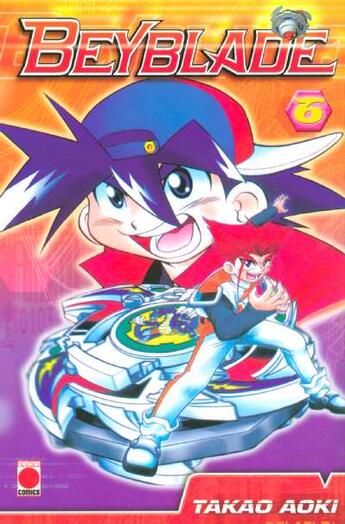 Couverture du livre « Beyblade T.6 » de Takao Aoki aux éditions Generation Comics