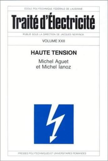 Couverture du livre « Haute Tension » de Isabelle Aguet aux éditions Ppur