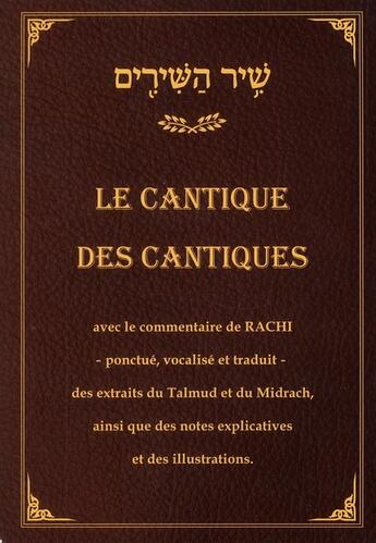 Couverture du livre « Le cantique des cantiques (3e édition) » de Urbe Condita aux éditions Yavinou