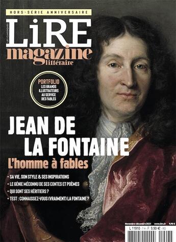 Couverture du livre « Hors-serie lire magazine litteraire - jean de la fontaine - l'homme a fables » de  aux éditions Lire Magazine