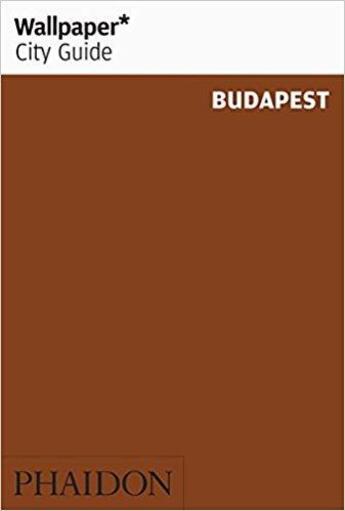 Couverture du livre « Budapest (édition 2014) » de  aux éditions Phaidon Press