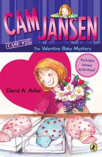 Couverture du livre « Cam Jansen: Cam Jansen and the Valentine Baby Mystery #25 » de Adler David A aux éditions Penguin Group Us