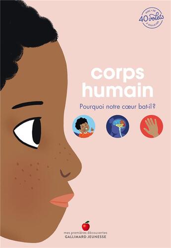 Couverture du livre « Corps humain : pourquoi notre coeur bat-il ? » de Jean-Michel Billioud aux éditions Gallimard-jeunesse