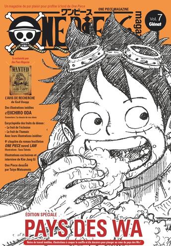 Couverture du livre « One piece magazine N.7 » de One Piece Magazine aux éditions Glenat