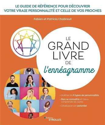 Couverture du livre « Le grand livre de l'ennéagramme (3e édition) » de Fabien Chabreuil et Patricia Chabreuil aux éditions Eyrolles