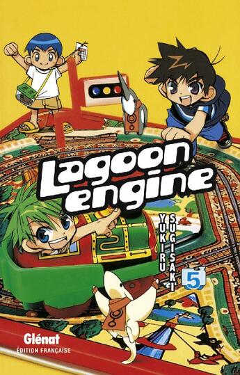 Couverture du livre « Lagoon engine Tome 5 » de Yukiru Sugisaki aux éditions Glenat