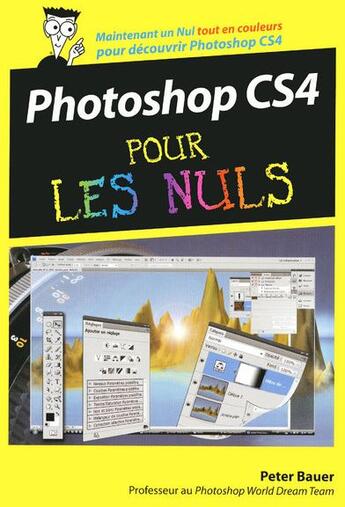 Couverture du livre « Photoshop CS4 pour les nuls » de Bauer Peter John aux éditions First Interactive