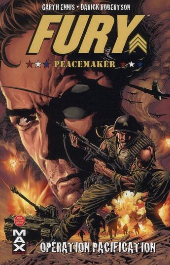 Couverture du livre « Fury peacemaker ; opération pacification » de Garth Ennis et Darick Robertson aux éditions Panini