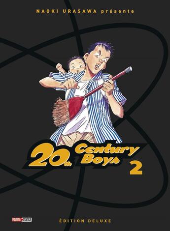 Couverture du livre « 20th century boys - deluxe Tome 2 » de Naoki Urasawa aux éditions Panini