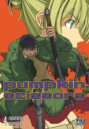 Couverture du livre « Pumpkin Scissors Tome 4 » de Ryotaro Iwanaga aux éditions Pika