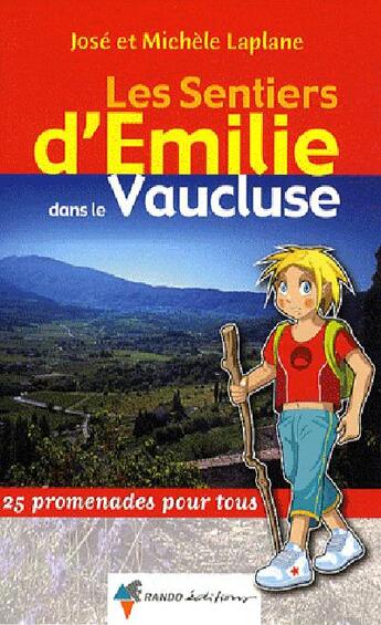 Couverture du livre « Dans le Vaucluse » de Jose Laplane aux éditions Rando