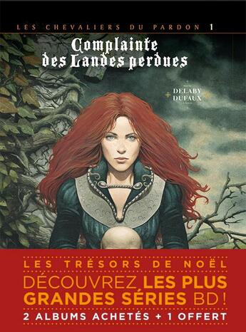 Couverture du livre « Complainte des landes perdues - cycle 2 ; les chevaliers du pardon : Tome 1 à Tome 3 » de Jean Dufaux et Philippe Delaby aux éditions Dargaud