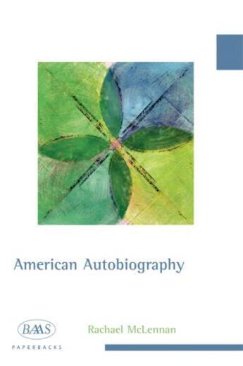 Couverture du livre « American Autobiography » de Mclennan Rachael aux éditions Edinburgh University Press
