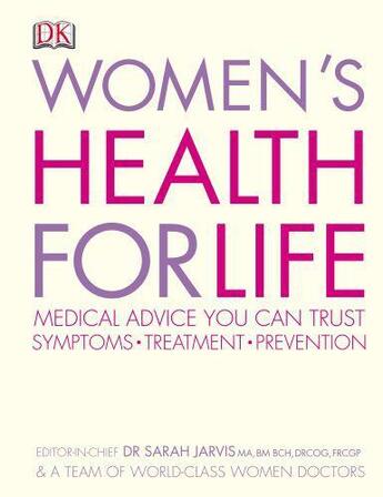 Couverture du livre « Women'S Health For Life » de Jarvis & Anonymous C aux éditions Dorling Kindersley