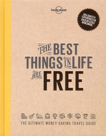 Couverture du livre « The best things in life are free » de  aux éditions Lonely Planet France