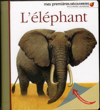 Couverture du livre « L'éléphant » de  aux éditions Gallimard-jeunesse