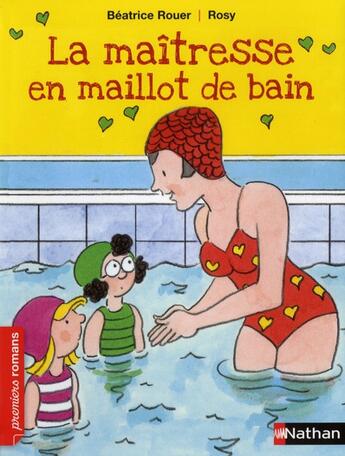 Couverture du livre « La maîtresse en maillot de bain » de  aux éditions Nathan