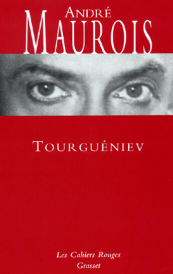 Couverture du livre « Tourgueniev » de Andre Maurois aux éditions Grasset