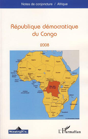 Couverture du livre « République démocratique du Congo (édition 2008) » de  aux éditions L'harmattan