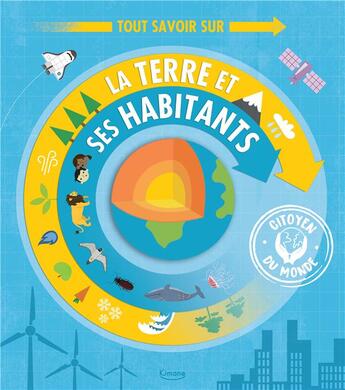 Couverture du livre « Tout savoir sur la Terre et ses habitants » de Vicky Barker et Susan Martineau aux éditions Kimane