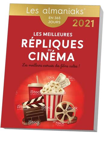 Couverture du livre « Les meilleures répliques du cinéma (édition 2021) » de  aux éditions Editions 365