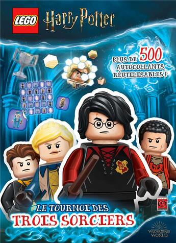 Couverture du livre « Lego - Harry Potter ; le tournoi des trois sorciers » de  aux éditions Carabas