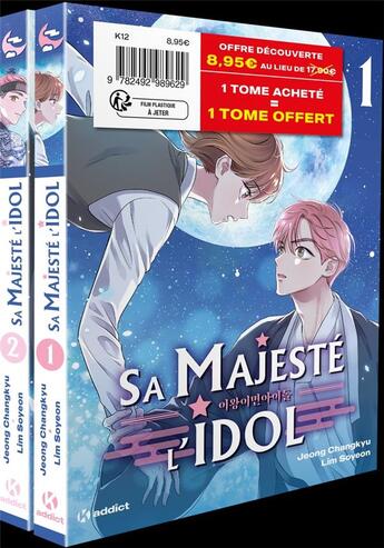 Couverture du livre « Sa majesté l'idol : Intégrale Tomes 1 et 2 » de Im Soyeon et Jeong Chang-Kyu aux éditions Kworld